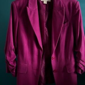 Michael Kors Magenta Blazer for Women